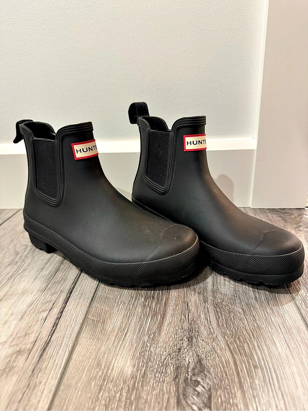 Hunter Women's Original Chelsea Boots Black US 7